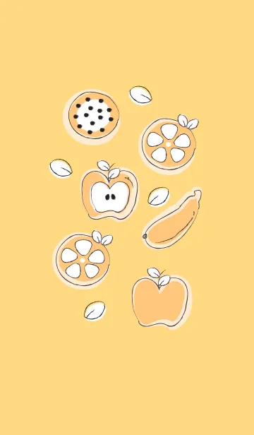 [LINE着せ替え] Yummy fruits 70 :)の画像1