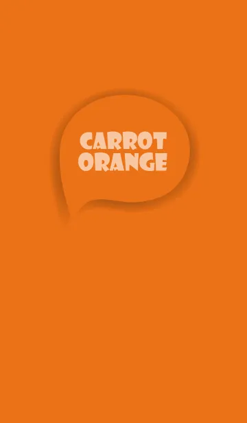 [LINE着せ替え] Love Carrot Orange Button Vr.3 (JP)の画像1