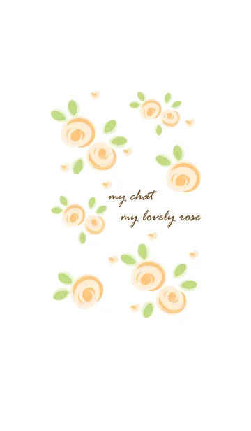 [LINE着せ替え] My chat my lovely rose 29の画像1