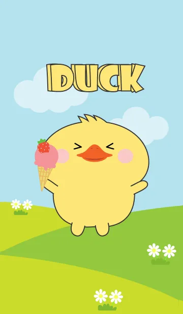 [LINE着せ替え] Love Lovely Duck Theme (JP)の画像1
