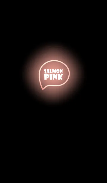 [LINE着せ替え] Salmon Pink Neon Theme Vr.5 (JP)の画像1