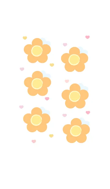 [LINE着せ替え] Lovely mini flower 120 :)の画像1