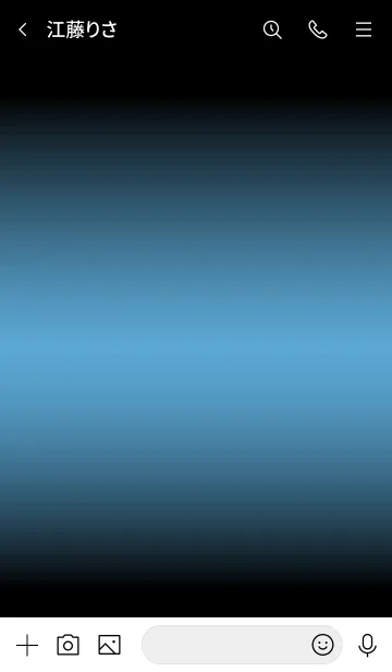 [LINE着せ替え] AZURE BLUE ICON THEME -MEKYM-の画像3