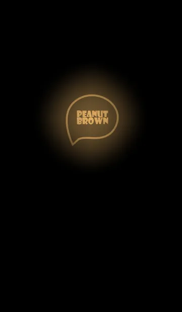 [LINE着せ替え] Peanut Brown Neon Theme Vr.5 (JP)の画像1