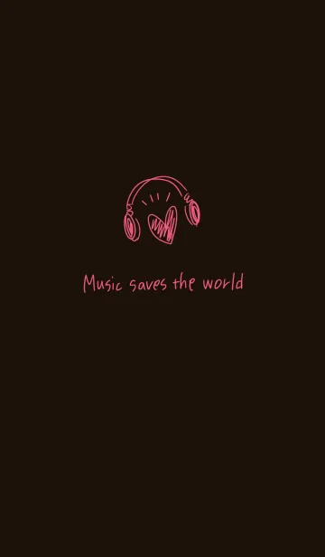 [LINE着せ替え] Music saves the worldの画像1