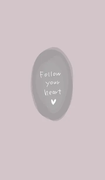 [LINE着せ替え] -follow your heart-の画像1