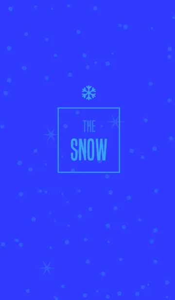 [LINE着せ替え] ザ・スノー 014の画像1