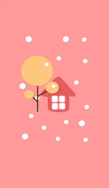 [LINE着せ替え] Sweet little home 84の画像1