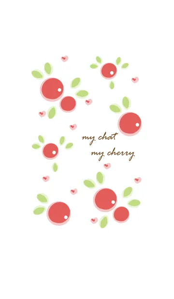 [LINE着せ替え] My chat my cherry 29の画像1