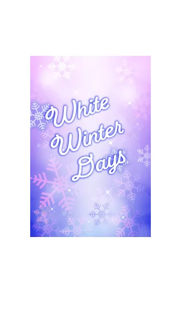 [LINE着せ替え] White Winter Days 01の画像1