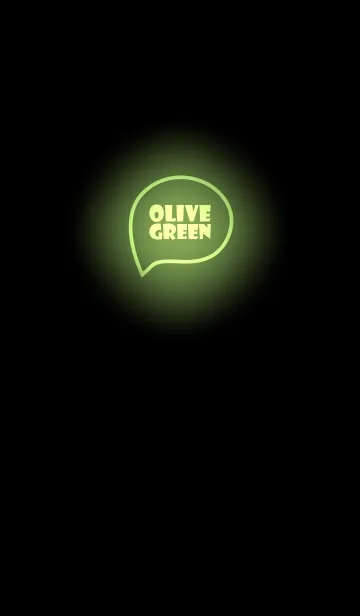 [LINE着せ替え] Olive Green Neon Theme Vr.5 (JP)の画像1