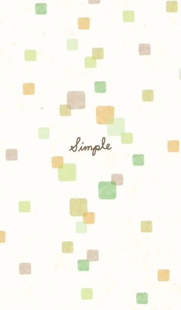 [LINE着せ替え] 水彩 秋色 四角29の画像1