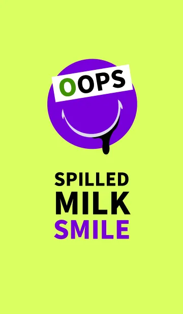 [LINE着せ替え] スピルド ミルク スマイル 40の画像1