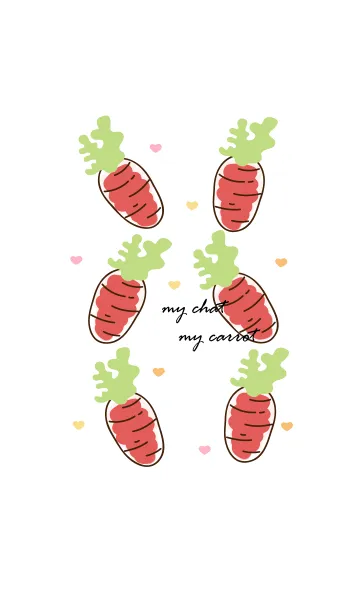 [LINE着せ替え] Yunmy carrot 136の画像1