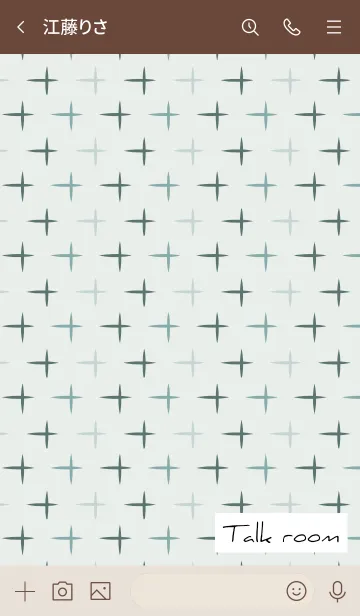 [LINE着せ替え] ベージュとカーキ : マスキングテープの画像3