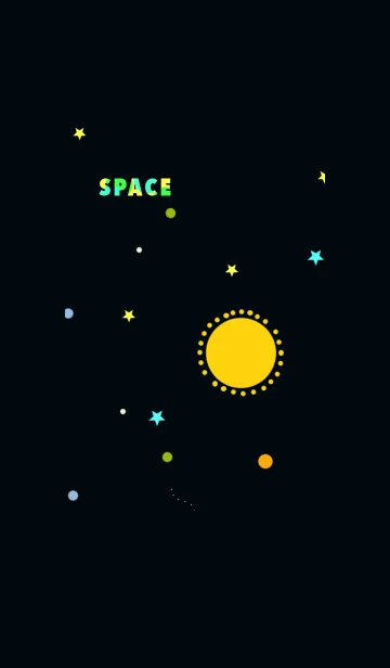 [LINE着せ替え] 宇宙旅の画像1