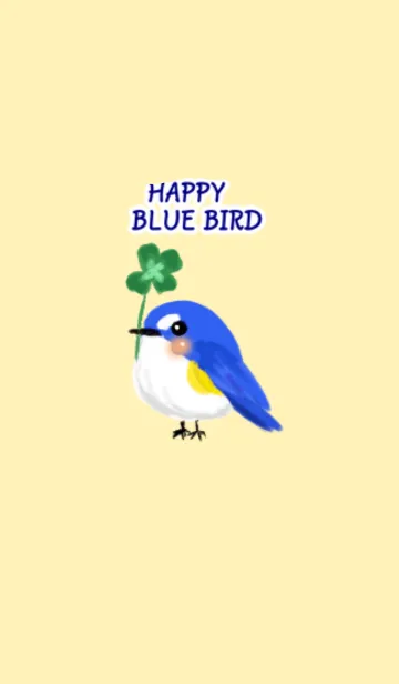 [LINE着せ替え] 幸を呼ぶ青い鳥の画像1