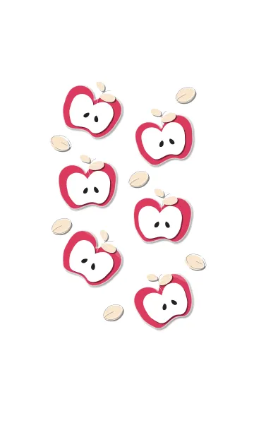 [LINE着せ替え] Yummy apples theme 81 :)の画像1