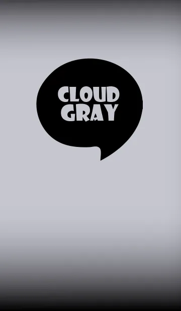 [LINE着せ替え] Cloud Grey And Black Vr.6 (JP)の画像1