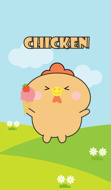 [LINE着せ替え] Love Lovely Chicken Theme (JP)の画像1
