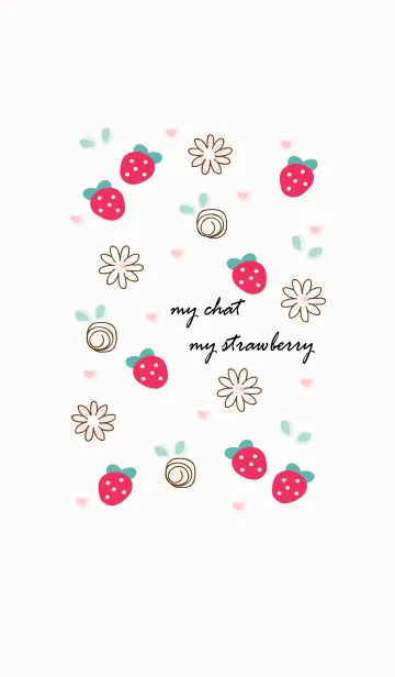 [LINE着せ替え] My chat my strawberry 30の画像1