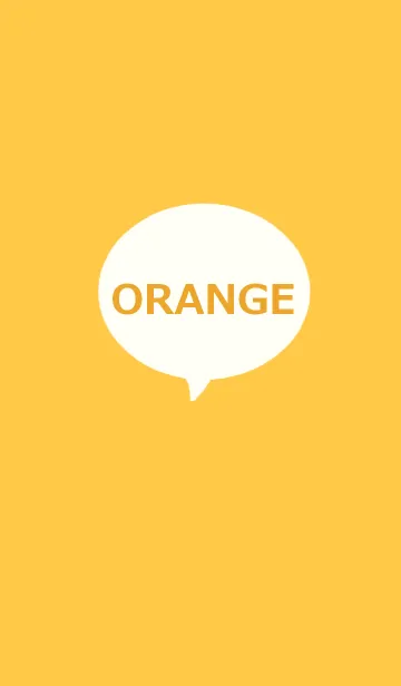 [LINE着せ替え] SIMPLE / ORANGEの画像1