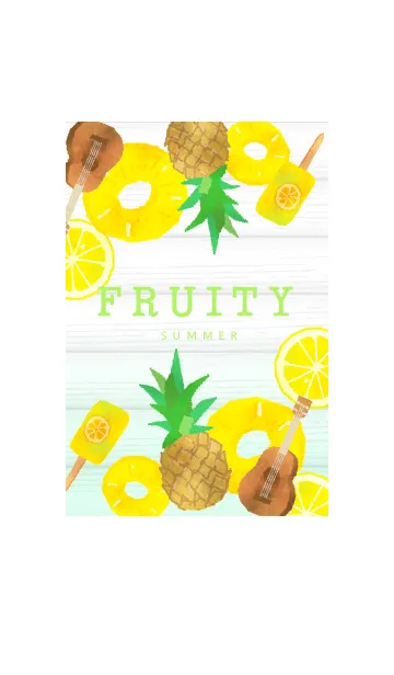 [LINE着せ替え] FRUITY SUMMER 02の画像1