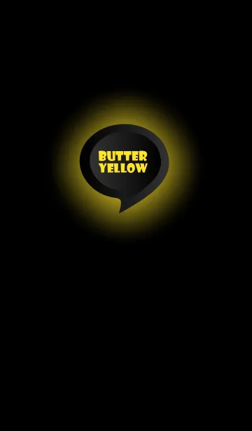 [LINE着せ替え] Butter Yellow Button In Black V.4 (JP)の画像1