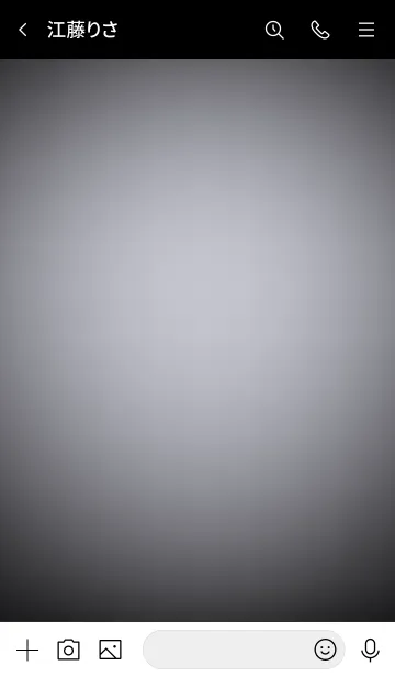 [LINE着せ替え] Cloud Grey Light Theme Vr.6 (JP)の画像3