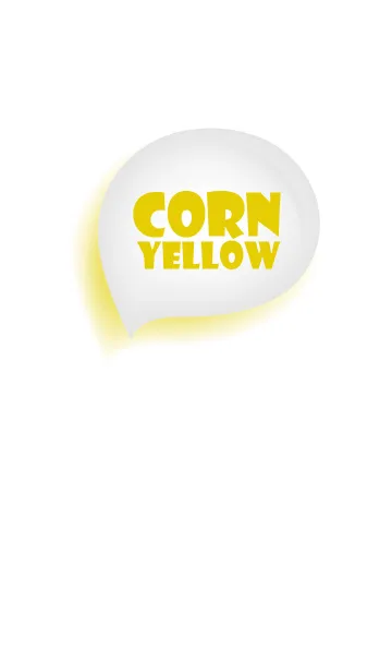 [LINE着せ替え] Corn Yellow & White Vr.2 (JP)の画像1