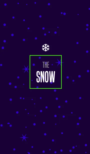 [LINE着せ替え] ザ・スノー 016の画像1