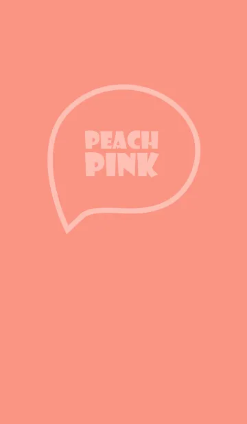 [LINE着せ替え] Love Peach Pink Vr.5 (JP)の画像1