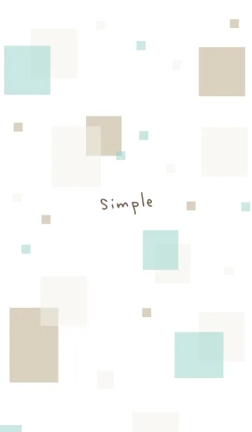 [LINE着せ替え] 四角たくさん22の画像1