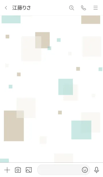 [LINE着せ替え] 四角たくさん22の画像3