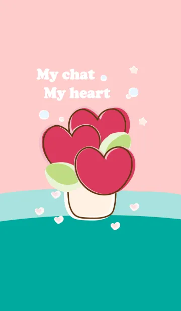My chat my heart flower 30の着せ替えメイン画像