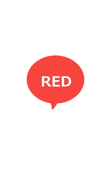 [LINE着せ替え] SIMPLE /REDの画像1