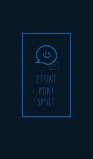 [LINE着せ替え] 2トーン ミニ スマイル 28の画像1