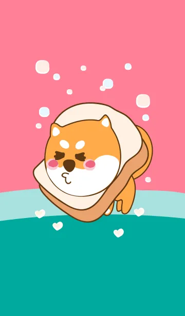 [LINE着せ替え] Cute Cute Shiba theme 21の画像1