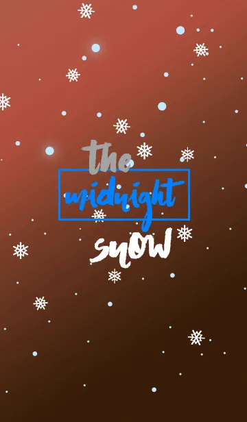 [LINE着せ替え] ザ ミッドナイト スノー 7の画像1