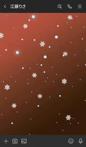 [LINE着せ替え] ザ ミッドナイト スノー 7の画像3