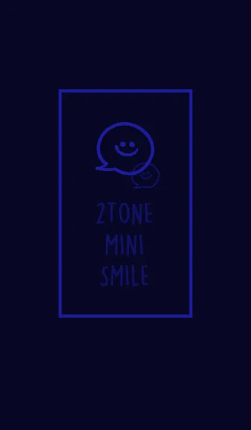 [LINE着せ替え] 2トーン ミニ スマイル 29の画像1