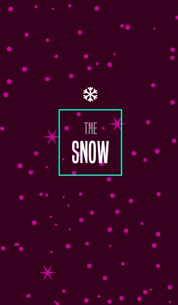 [LINE着せ替え] ザ・スノー 018の画像1