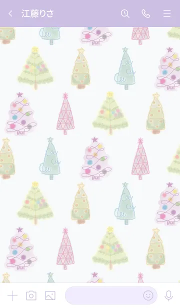 [LINE着せ替え] 推し色あるかな～着せ替え136～の画像3