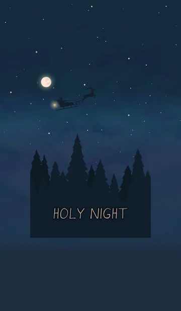 [LINE着せ替え] HOLY NIGHT + キャメルの画像1