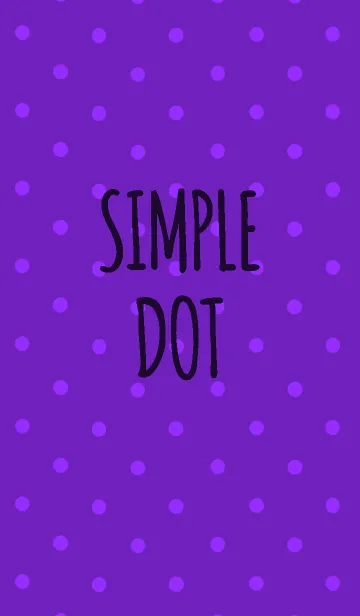 [LINE着せ替え] シンプル ドット 040の画像1