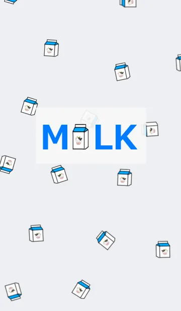 [LINE着せ替え] MILK PACKの画像1