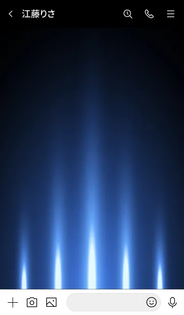 [LINE着せ替え] JAYBLUE LIGHT. -MEKYM-の画像3