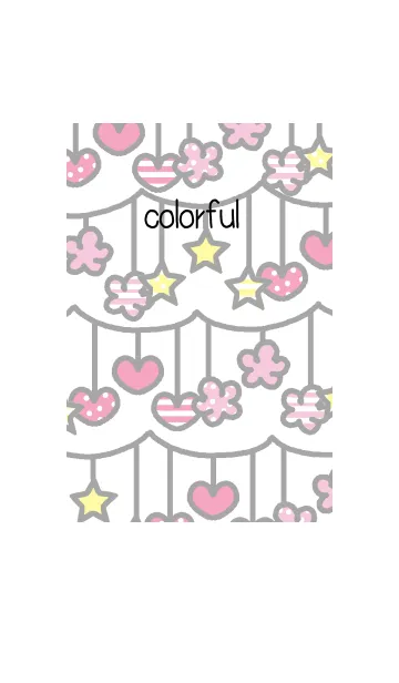 [LINE着せ替え] カラフルな着せ替えの画像1