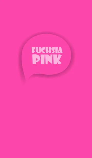 [LINE着せ替え] Love Fuchsia Pink Button Vr.3 (JP)の画像1