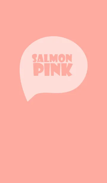 [LINE着せ替え] Salmon Pink Theme Vr.5 (JP)の画像1